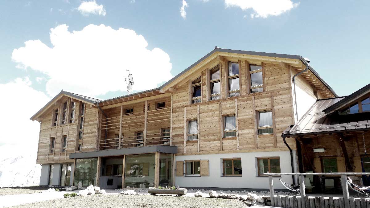 Errichtung Berggasthaus Seiser Alm-3